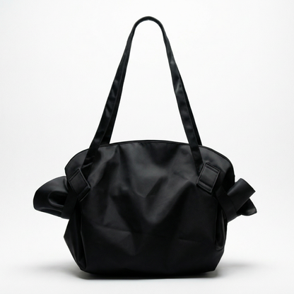 black tote bag